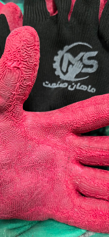 دستکش ایمنی ماهان صنعت ضد برش 90 گرم
